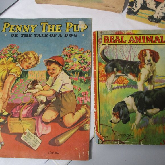 Lot of 4 Vintage 1900's  Childrens Kids Books - Picture 3 of 4